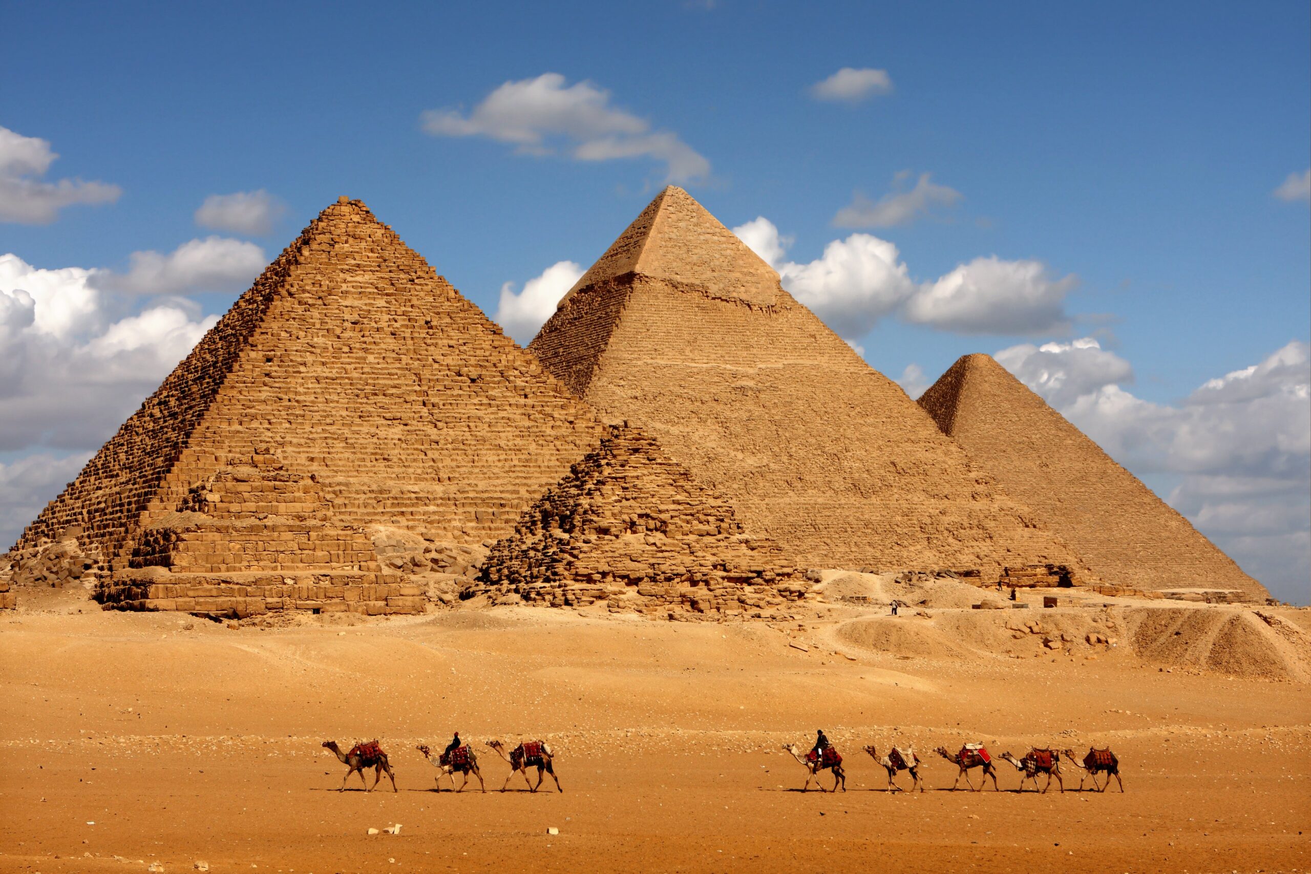 Conheça fatos curiosos sobre as Pirâmides do Egito