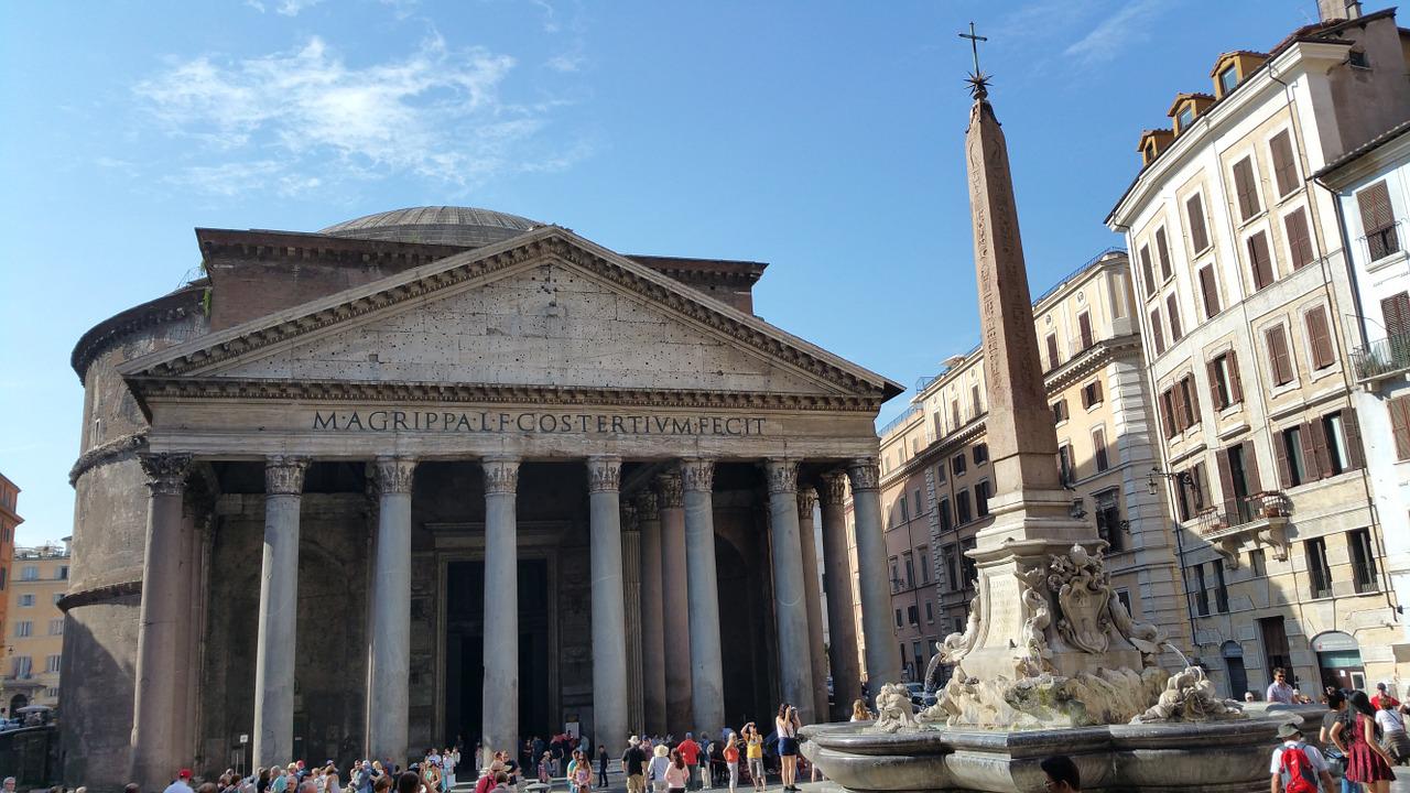 Conheça o Panteão Monumento do Império Romano