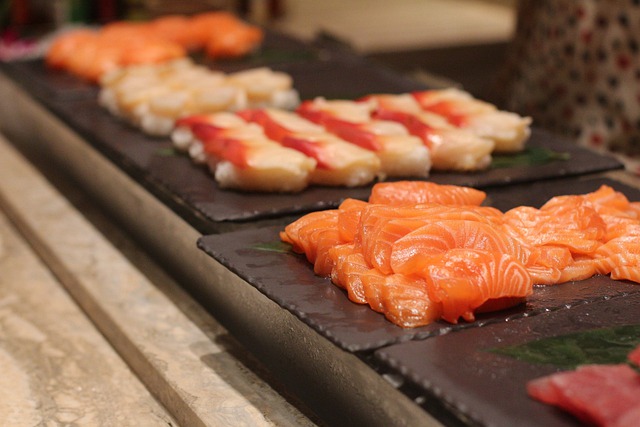 Sashimi de salmão