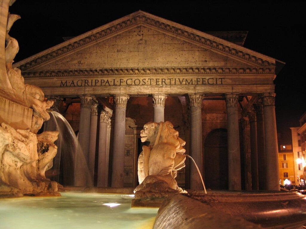 Conheça o Panteão Monumento do Império Romano