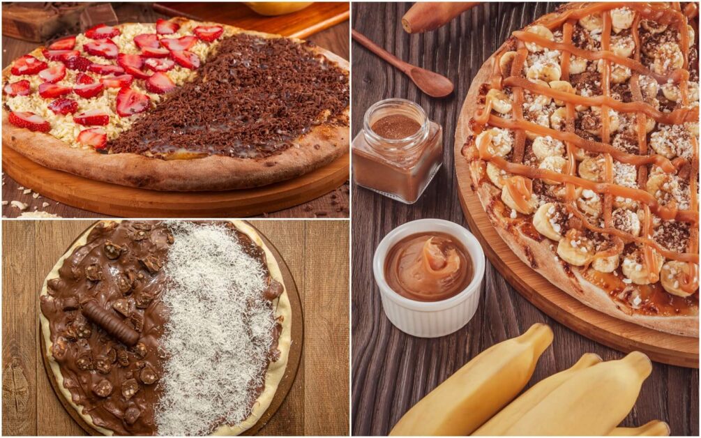 6 Maneiras de Fazer uma Pizza Doce