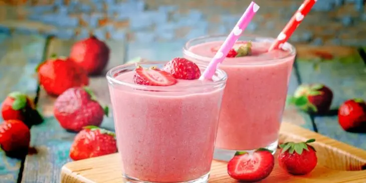 Smoothie de morango