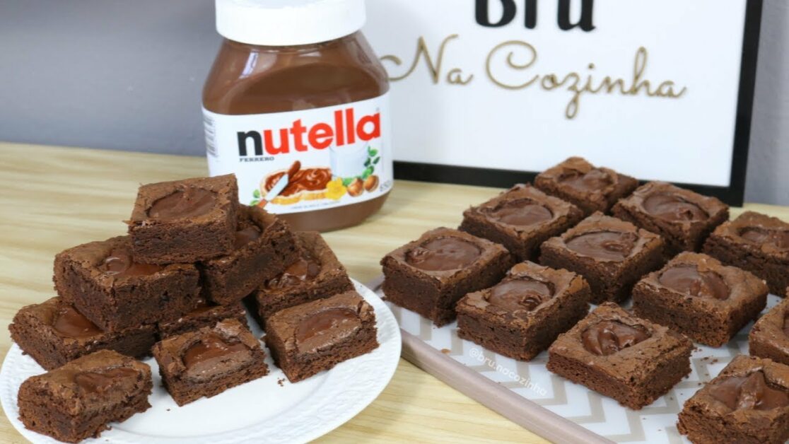 brownie de Nutella