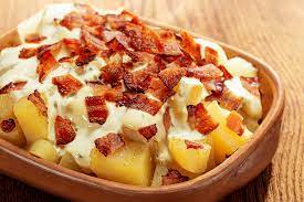 Salada de Batata com Bacon e Lombo