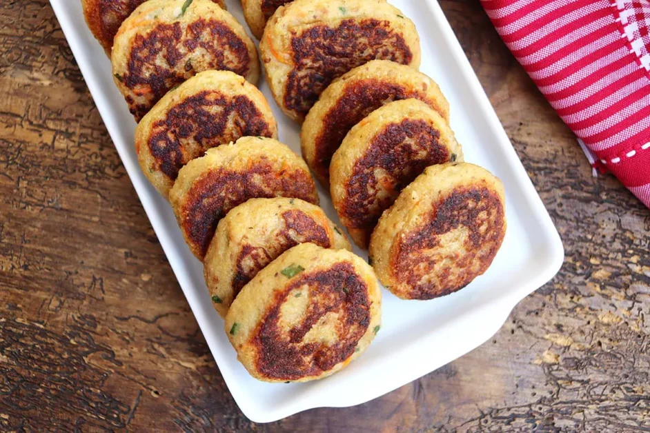 Bolinho de Batatas com atum