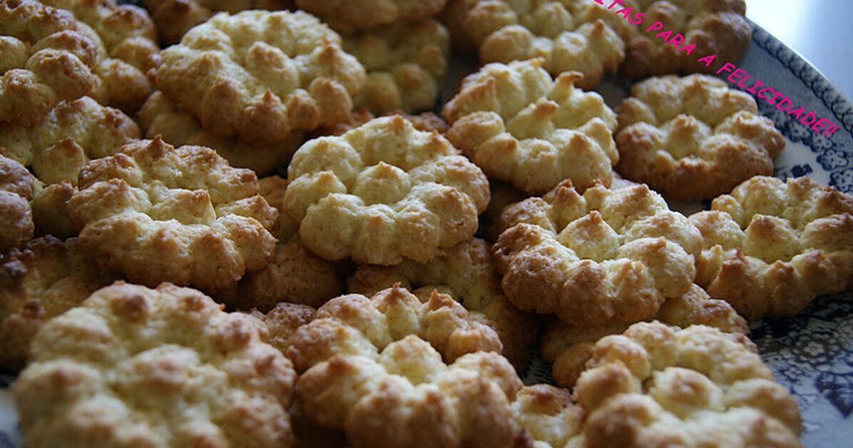 Biscoitinhos de Coco com Gengibre