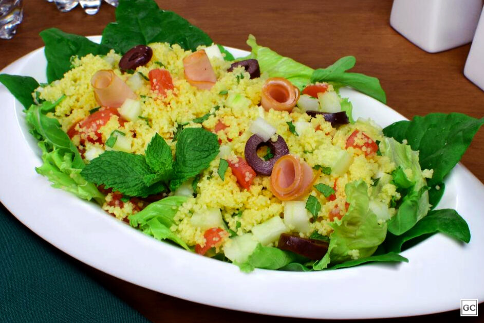 Como Fazer Salada de Couscous Marroquino