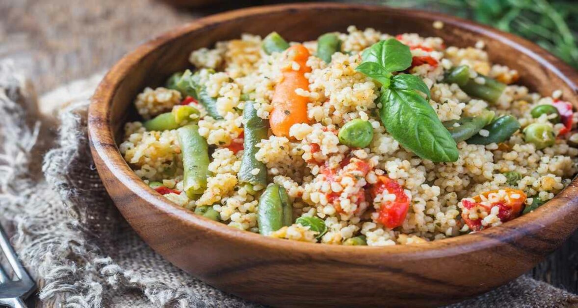 Como Fazer Salada de Couscous Marroquino