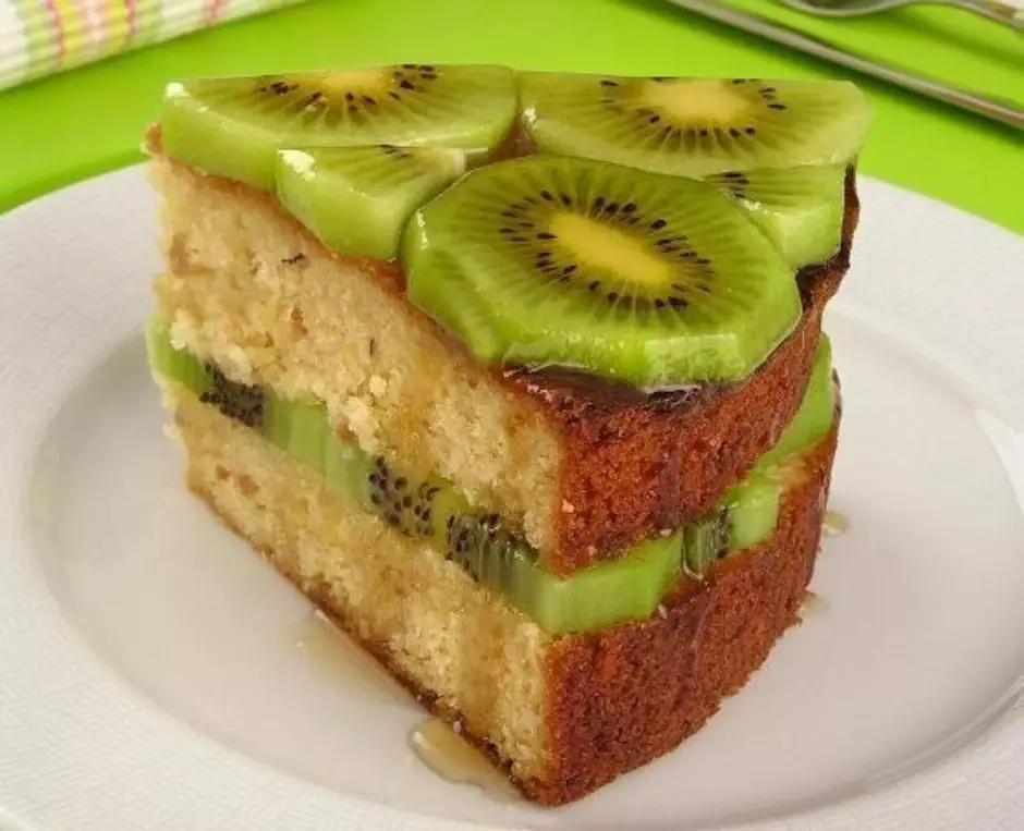 Sobremesa de Kiwi e Coco