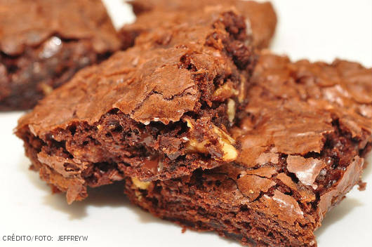 Como Fazer Brownies de Chocolate e Nozes