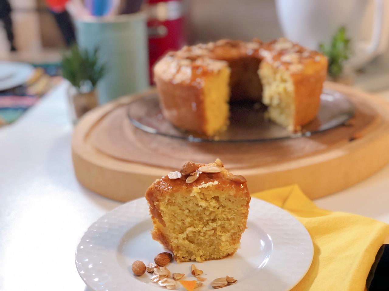 Como Fazer Bolo de Amêndoa e Laranja