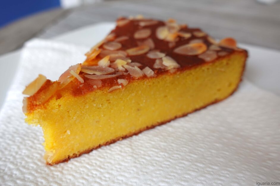 Bolo de Amêndoa e Laranja