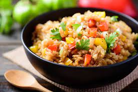 Arroz Frito com Legumes