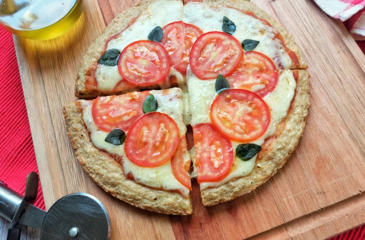 Pizza Integral de Vegetais: Delícia Saudável