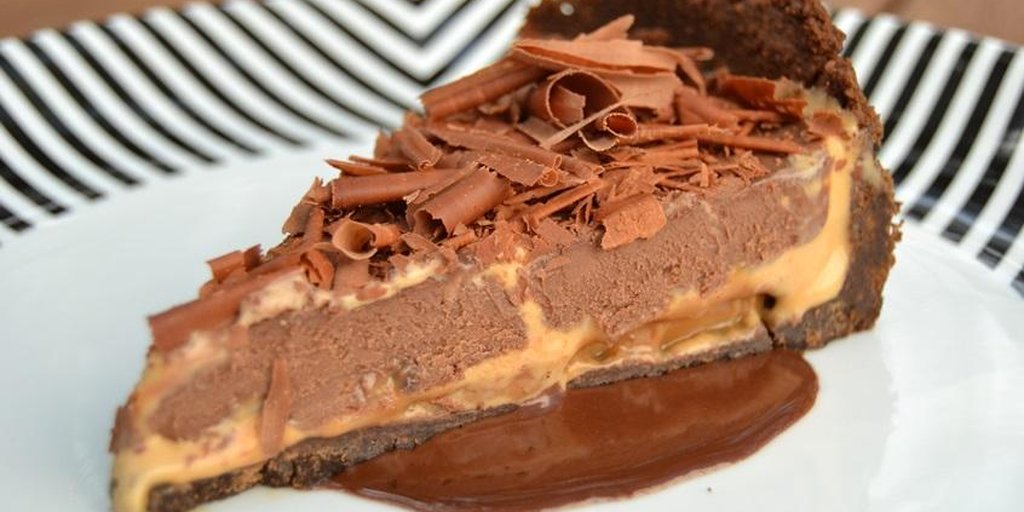 Torta Creme de Doce de Leite com Chocolate