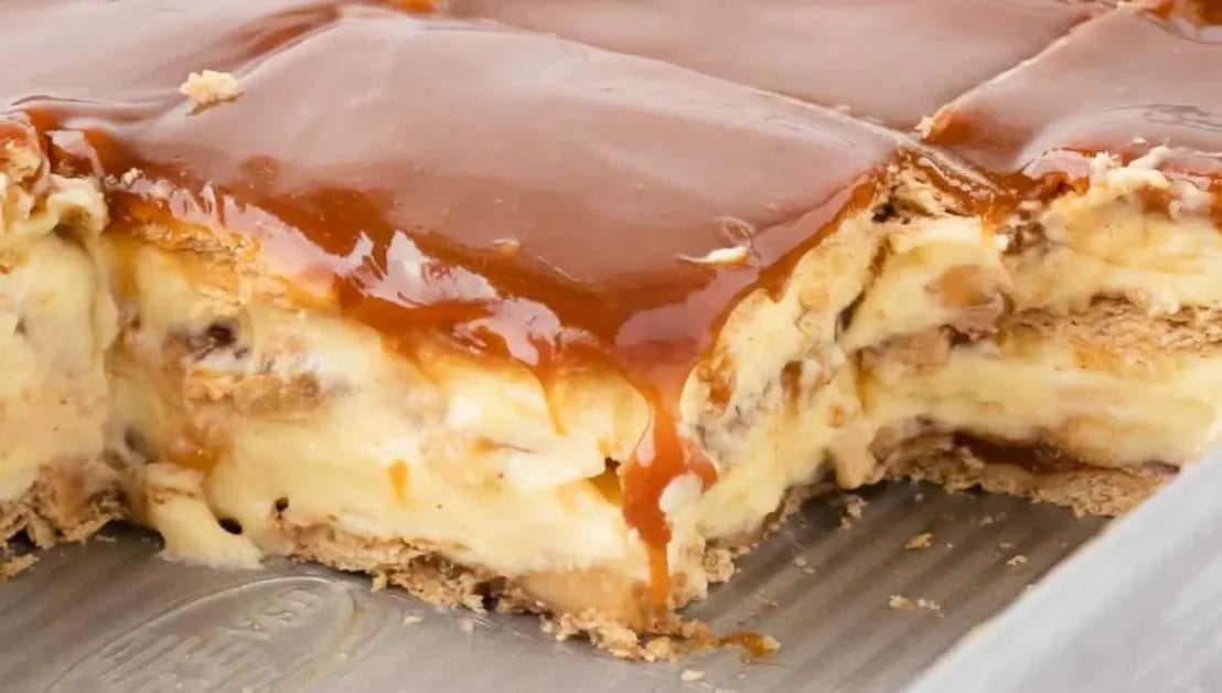 Como Fazer Torta bomba de maçã e caramelo é a sobremesa perfeita