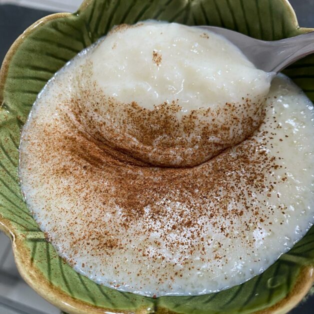 mingau de tapioca