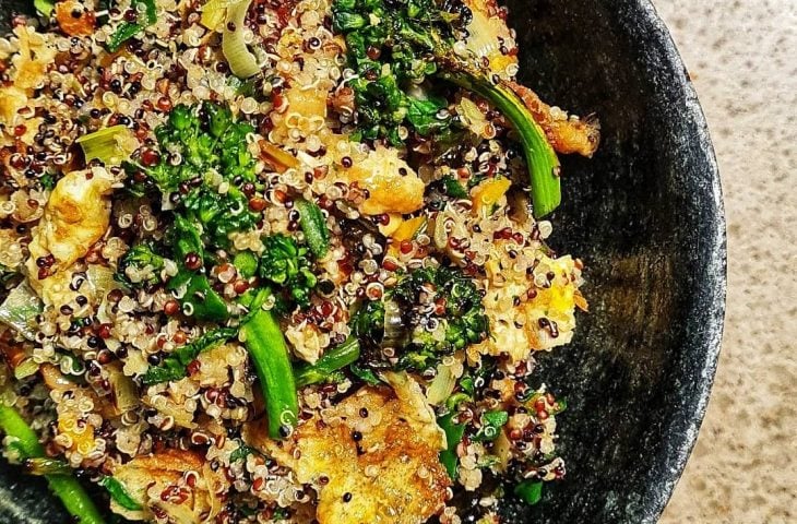 Como Preparar Chaufa de Quinoa 