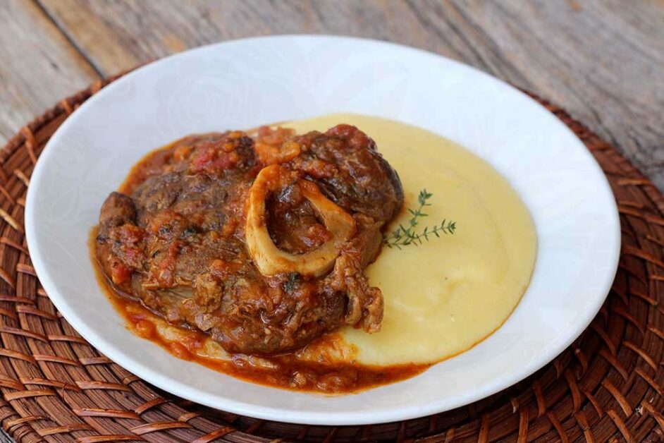 Como Fazer Ossobuco com polenta cremosa