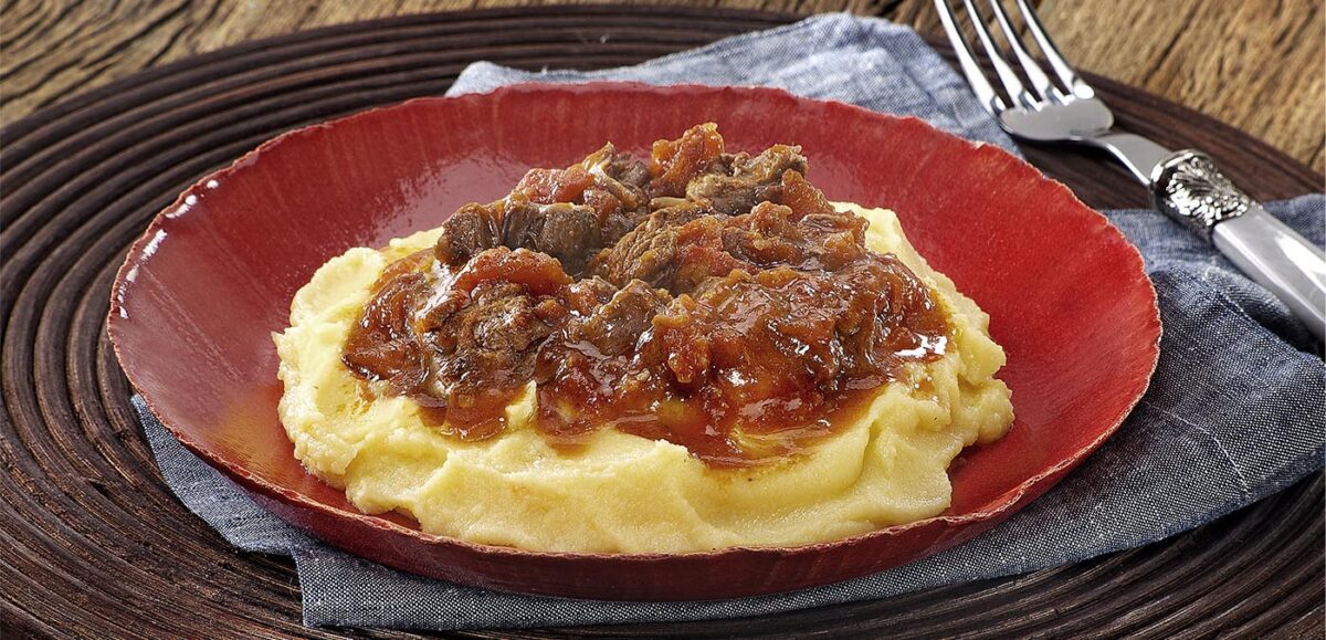 Ossobuco com polenta cremosa