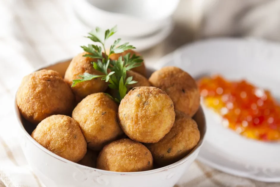 Bolinho de Siri com Abacate