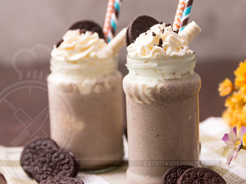 Como Fazer um Milkshake de Oreo 