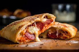 Como fazer Calzone de Pepperoni e Queijo de dar água na boca