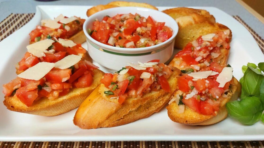 Como fazer a Melhor Bruschetta de Tomate e Manjericão: Segredos de um Chef