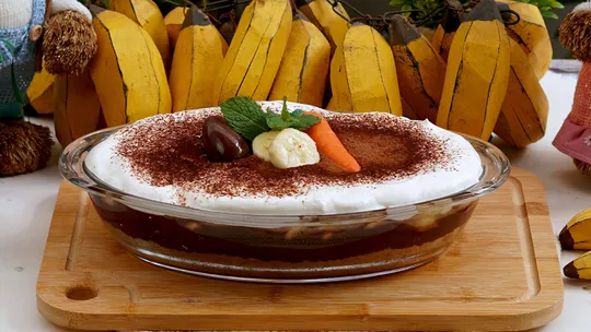 Pavê de Frutas com Creme de Avelã