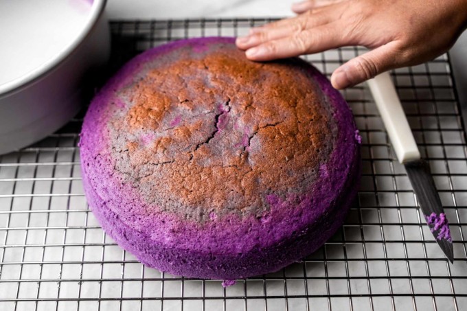 Como fazer torta de inhame-roxo com cobertura crocante: Uma sobremesa irresistível