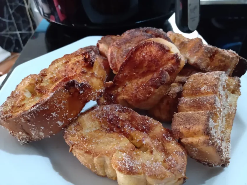 Como Fazer Rabanada na Air Fryer: Crocante por Fora, Macia por Dentro e Sem Fritura!