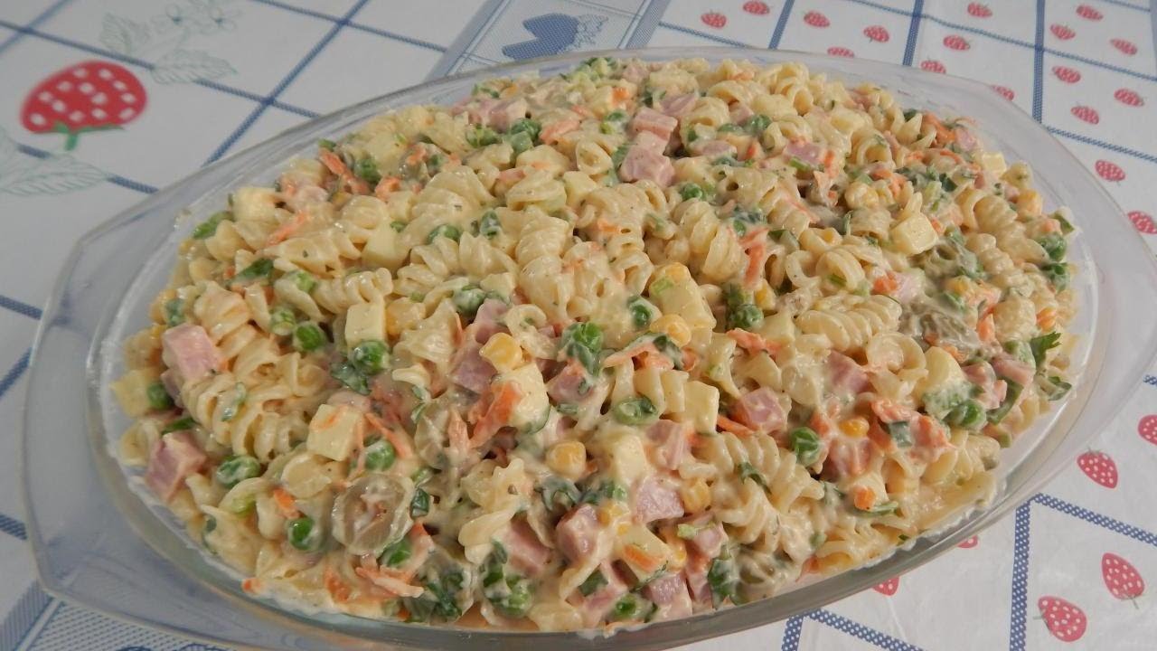 Como fazer Salada de Macarrão com Presunto e Maionese: Rápida, Fácil e Deliciosa!