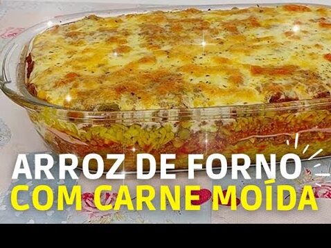 Como fazer Arroz de Forno com Carne Moída: Uma refeição completa e deliciosa para o dia a dia!