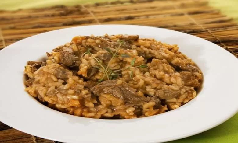 Como fazer Risoto de Carne Cremoso e Saboroso: A receita perfeita para impressionar!