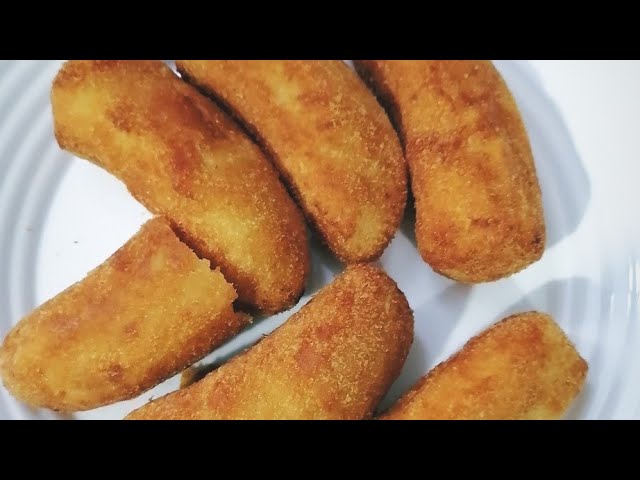 Como fazer Banana à Milanesa Sem Farinha de Rosca: Crocante por fora, macia por dentro!