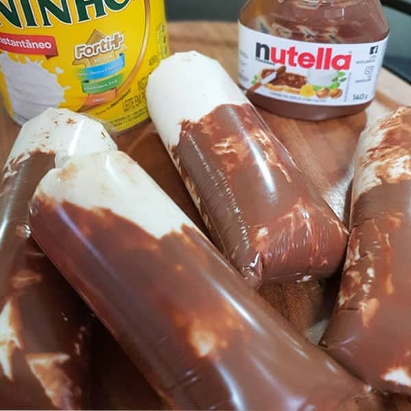 Como fazer Geladinho Gourmet de Ninho com Nutella Cremoso e Delicioso: Irresistível para todas as idades!