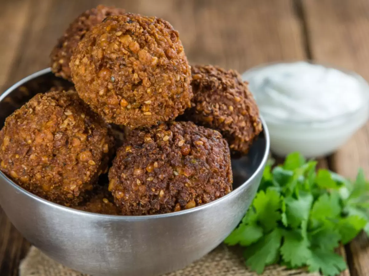 Como fazer Falafel Assado Perfeito: Crocante por fora, macio por dentro e super saboroso!