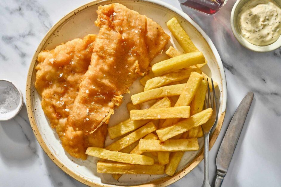 Como fazer Fish and Chips Perfeito: Crocante por fora e macio por dentro! 