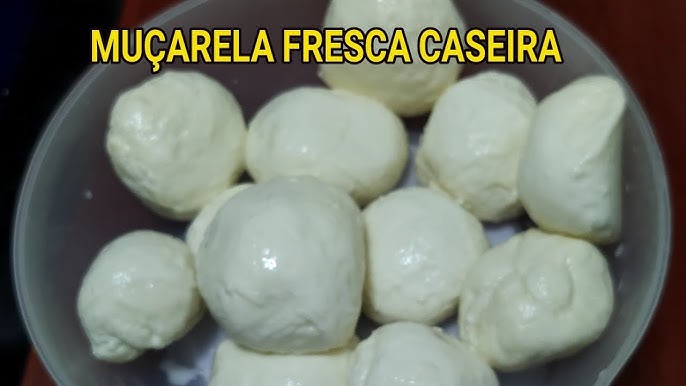 Como fazer Mussarela Fresca Caseira: Simples, rápida e deliciosa como a de pizzaria!