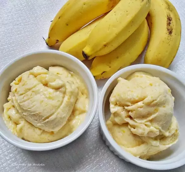 Como fazer Sorvete Caseiro de Banana: Cremoso, delicioso e sem leite condensado!